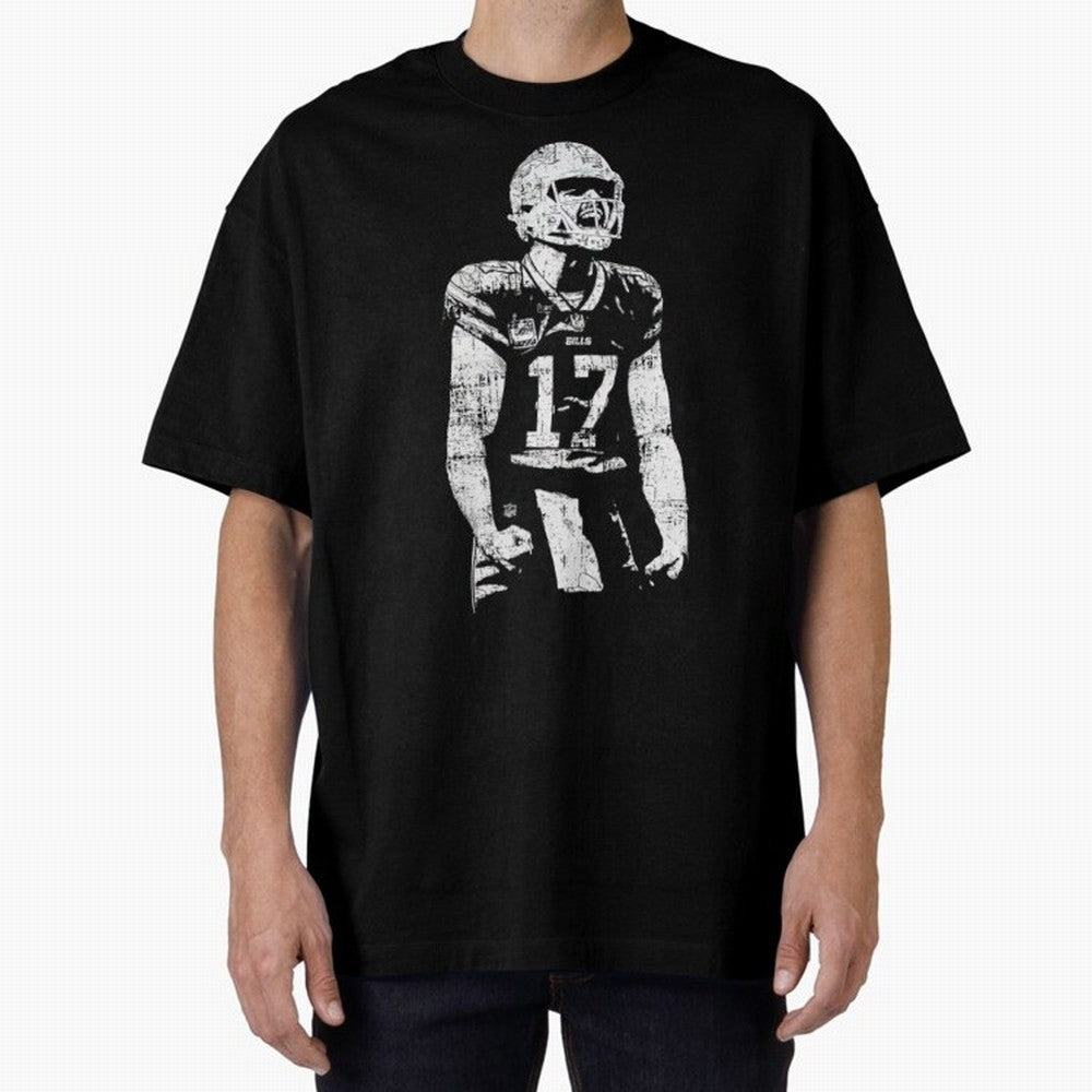 American Football Nfl 2024 Buffalo B - sultan desain 32 Oversized T-Shirt Celebrate National Team Dreams in FIFA World Cup 2026 for Fans of Cristiano Ronaldo, Haaland and CR7 and France, Bringing Football History, Final Match Energy, Crowd Noise