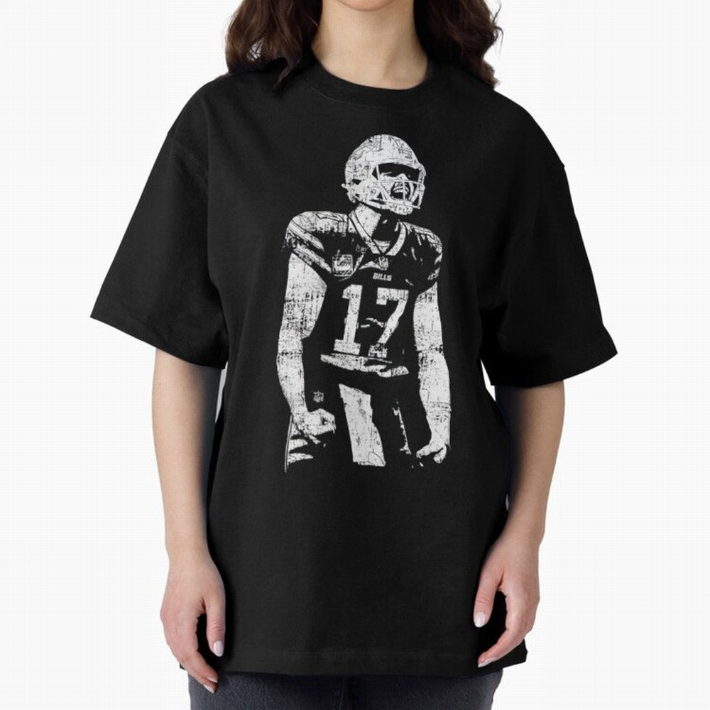 American Football Nfl 2024 Buffalo B - sultan desain 32 Oversized T-Shirt Celebrate National Team Dreams in FIFA World Cup 2026 for Fans of Cristiano Ronaldo, Haaland and CR7 and France, Bringing Football History, Final Match Energy, Crowd Noise