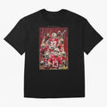 Football Players -TH2 Sport 1006hopeeeentoday Oversized T-Shirt Live the Energy of FIFA World Cup 2026 Group Stage Spirit, Celebrating Argentina and Brazil, Messi, CR7 and Mbappe, Vintage Soccer Flavor, Modern Football Stars, National Flags and