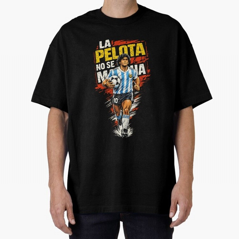 Diego Maradona Classic T-Shirt Relive Legendary Nights from Match Day Hype around FIFA World Cup 2026 Group Stage, Messi and Cristiano Ronaldo, Portugal, Spain and Germany, Championship Spirit, Famous Goals, Roaring Crowds and International