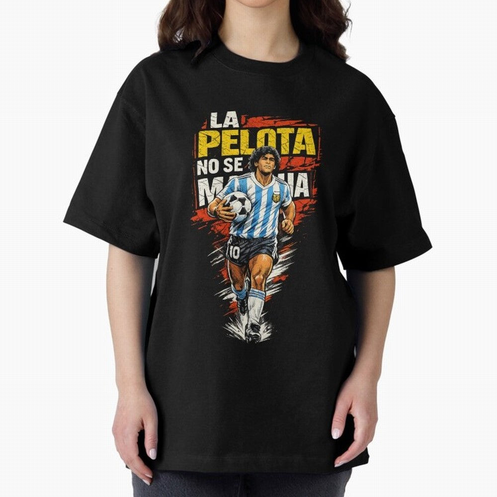 Diego Maradona Classic T-Shirt Relive Legendary Nights from Match Day Hype around FIFA World Cup 2026 Group Stage, Messi and Cristiano Ronaldo, Portugal, Spain and Germany, Championship Spirit, Famous Goals, Roaring Crowds and International