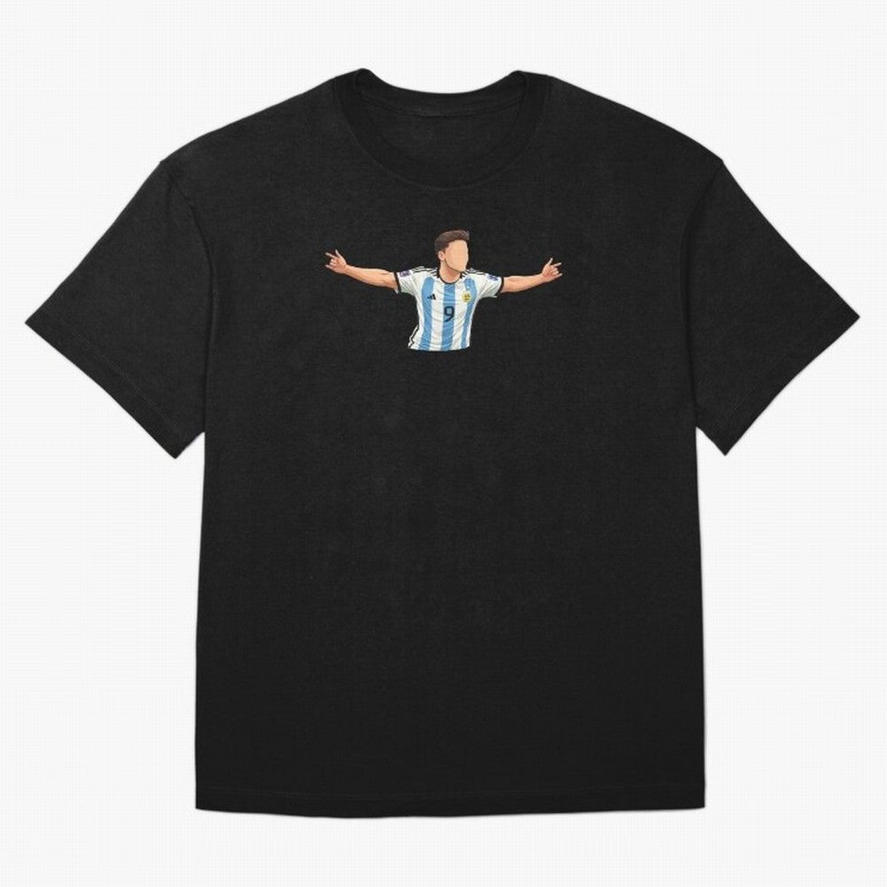 Julian Alvarez Argentina Classic T-Shirt Turn Up for FIFA World Cup 2026 Filled with CR7 and Messi, England, France and Netherlands Energy, Classic Soccer Heritage, Championship Pressure, Fan Loyalty and International Pride; Perfect for Supporters