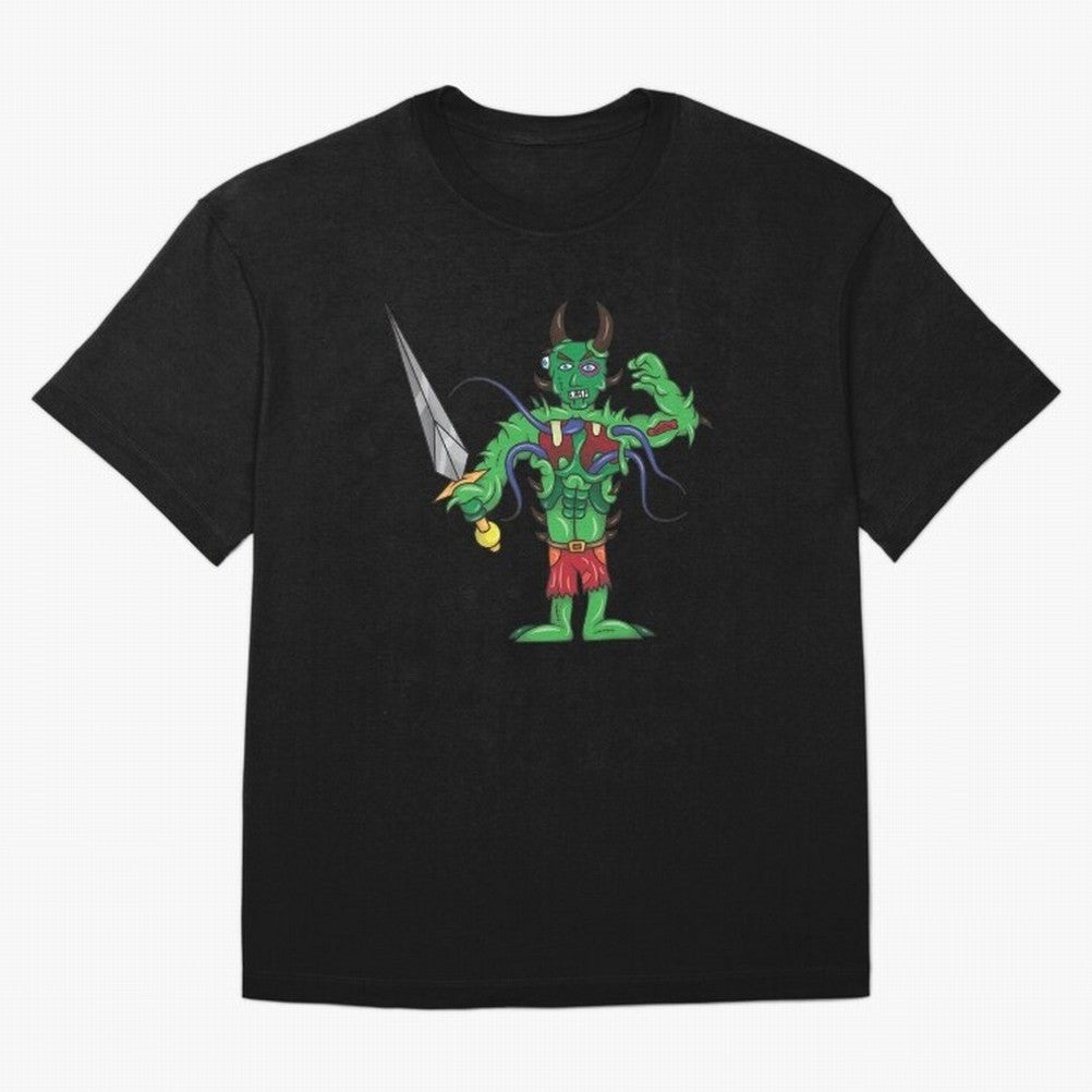 Creature #76A - Messi the Monster Classic T-Shirt Spotlight Global Football Passion for FIFA World Cup 2026 Group Stage, Centered on Haaland and Mbappe, Spain and Netherlands, Stadium Chants, National Pride, Trophy Dreams and Unforgettable Football