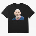 Old and Bald Messi Football Meme Oversized T-Shirt Show Fan Pride Across Match Day Hype around FIFA World Cup 2026 Group Stage, Neymar, Spain, Fan Favorite Moments, National Team Passion, Big Match Drama and Soccer History; Ideal for Passionate