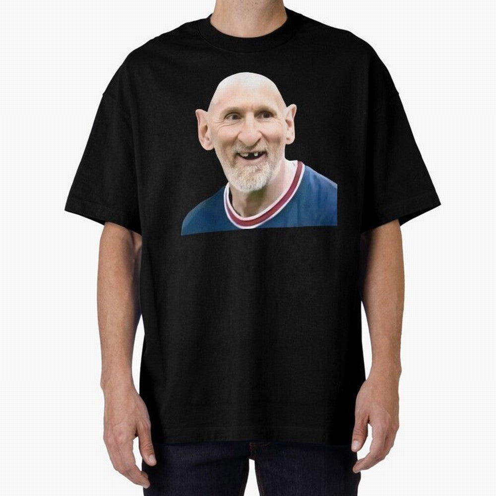 Old and Bald Messi Football Meme Oversized T-Shirt Show Fan Pride Across Match Day Hype around FIFA World Cup 2026 Group Stage, Neymar, Spain, Fan Favorite Moments, National Team Passion, Big Match Drama and Soccer History; Ideal for Passionate