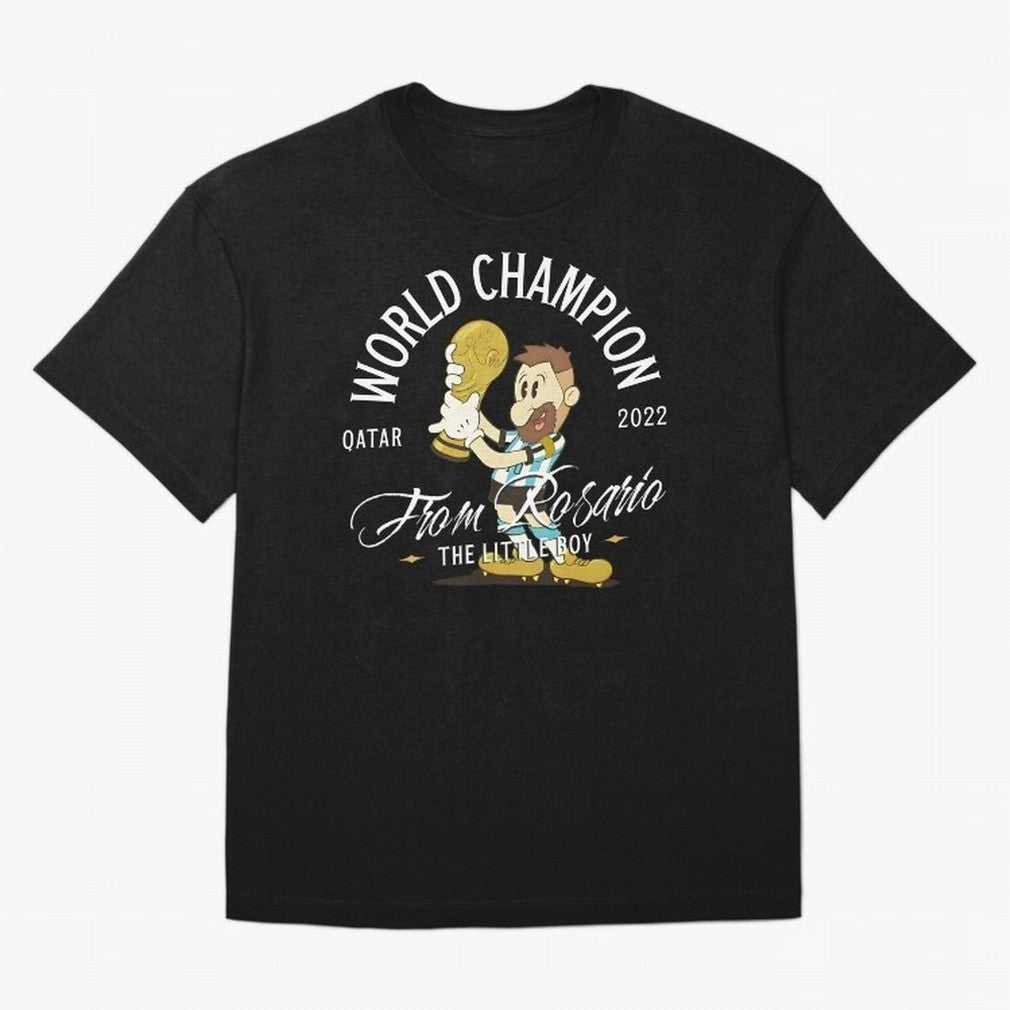 The little boy from Rosario Oversized T-Shirt Celebrate Global Passion for FIFA World Cup 2026 Connected to Neymar, Argentina, France and Brazil Energy, Game Day Rituals, Football Legends, Country Pride and the Road to the Final; Ideal for Fans Who