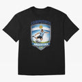 Argentina Vintage Soccer Badge - Campeones 3 Stars Essential T-Shirt Make Game Day About FIFA World Cup 2026 Group Stage for Fans of Neymar, Haaland and Cristiano Ronaldo and Argentina, France and Brazil, Bringing Stadium Memories, Football