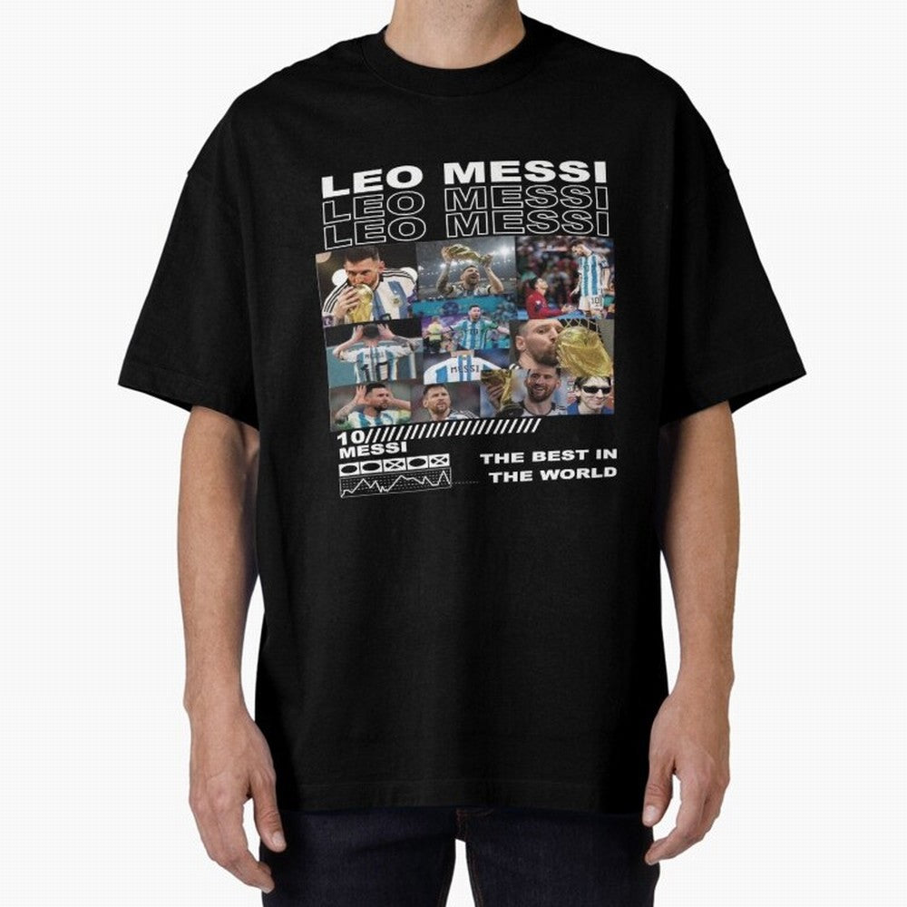 Leo Messi Classic T-Shirt Honor the Beautiful Game during FIFA World Cup 2026 Group Stage Capturing Cristiano Ronaldo, Argentina and Brazil Energy, Soccer Culture, Superstar Moments, National Team Dreams and Competitive Fire; Great for Watch