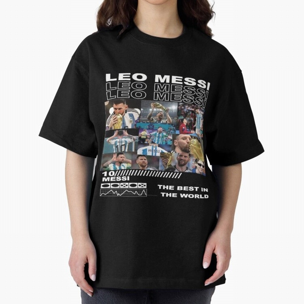 Leo Messi Classic T-Shirt Honor the Beautiful Game during FIFA World Cup 2026 Group Stage Capturing Cristiano Ronaldo, Argentina and Brazil Energy, Soccer Culture, Superstar Moments, National Team Dreams and Competitive Fire; Great for Watch