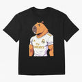 Real Madrid capybara elegant Classic T-Shirt Keep the Match Day Mood of FIFA World Cup 2026 Group Stage for Fans of Messi and England, France and Netherlands, Bringing Tournament Hype, Historic Matchups, Family Viewing Parties and Global Sports
