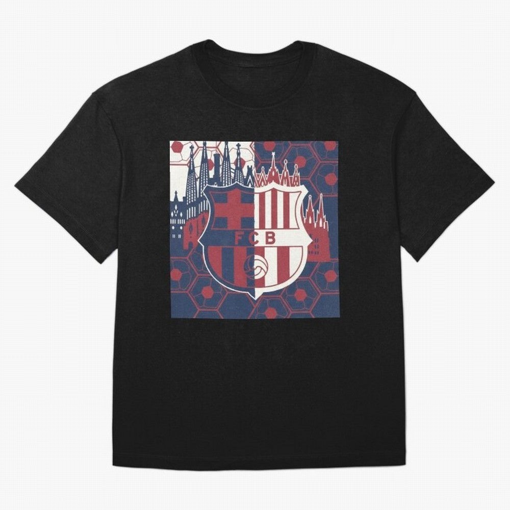 Barcelona - Football Fan Design Classic T-Shirt Support the FIFA World Cup 2026 Journey through Haaland Highlights, Argentina, France and Brazil Pride, Championship Spirit, Famous Goals, Roaring Crowds and International Football Unity; Great for