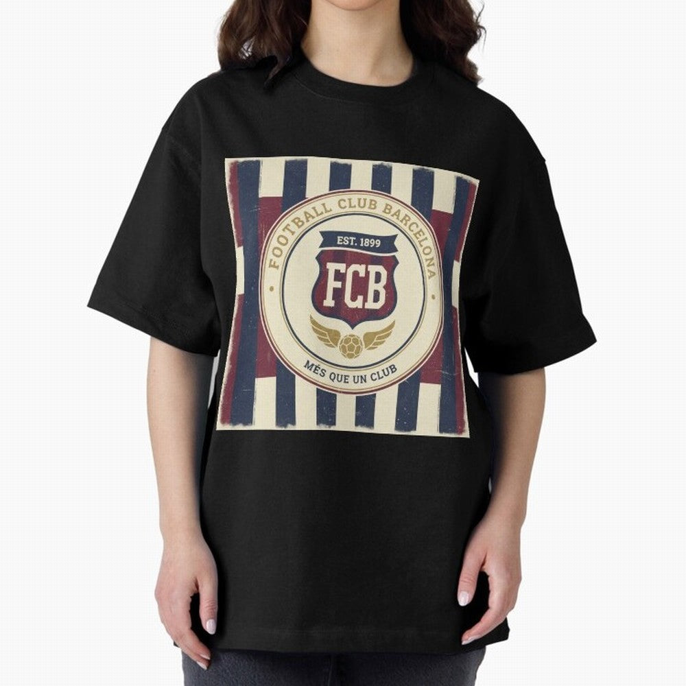 FCB Vintage - Football Fan Design Classic T-Shirt Make the Season About Match Day Hype around FIFA World Cup 2026, Messi, Portugal, Match Day Excitement, Supporter Culture, Golden Goals and Global Football Passion; Perfect for Supporters Who Want