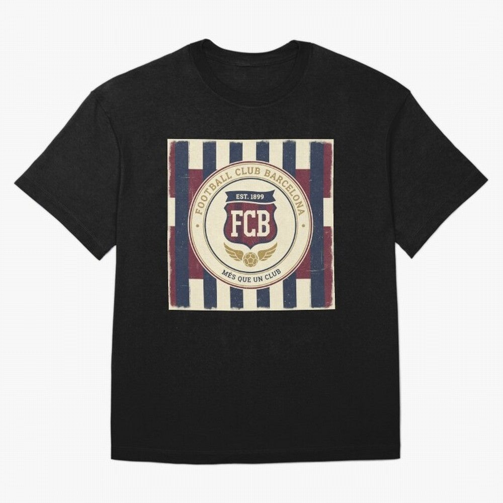 FCB Vintage - Football Fan Design Classic T-Shirt Make the Season About Match Day Hype around FIFA World Cup 2026, Messi, Portugal, Match Day Excitement, Supporter Culture, Golden Goals and Global Football Passion; Perfect for Supporters Who Want