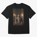 Messi the King 1 Oversized T-Shirt Make Game Day About FIFA World Cup 2026 for Fans of Haaland and Mbappe and England and Germany, Bringing Stadium Chants, National Pride, Trophy Dreams and Unforgettable Football Memories; Built for Supporters
