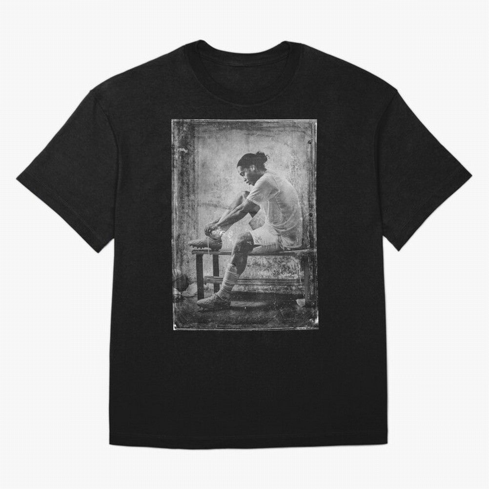 Ronaldinho Vintage Classic T-Shirt Celebrate the FIFA World Cup 2026 Journey through Cristiano Ronaldo, Haaland and CR7 Highlights, England, France and Netherlands Pride, Retro Football Energy, Iconic Rivalries, Trophy Chase Drama and Stadium