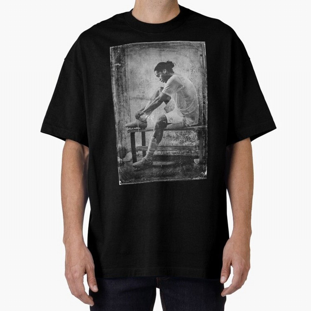 Ronaldinho Vintage Classic T-Shirt Celebrate the FIFA World Cup 2026 Journey through Cristiano Ronaldo, Haaland and CR7 Highlights, England, France and Netherlands Pride, Retro Football Energy, Iconic Rivalries, Trophy Chase Drama and Stadium