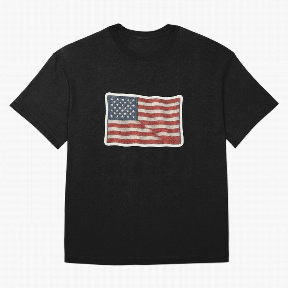 United States Flag USA Patriotic Stars and Stripes Art Classic T-Shirt Capture FIFA World Cup 2026 Group Stage Spirit, Celebrating Netherlands, Messi, Sports Nostalgia, International Competition, Famous Players and Unforgettable Victories; Made for