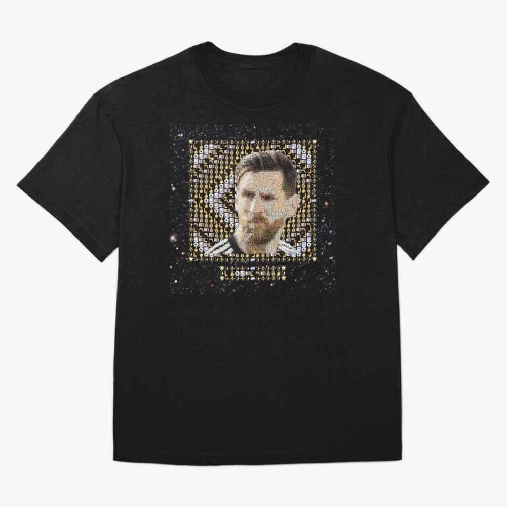 GOAT Emojified ¨C Messi-Inspired Visual Tribute | Legendary Football Grid Art | Iconic Symbolism in Emoji Form Oversized T-Shirt Bring the FIFA World Cup 2026 USA Canada Mexico Journey through Neymar Highlights, England Pride, Football Passion,
