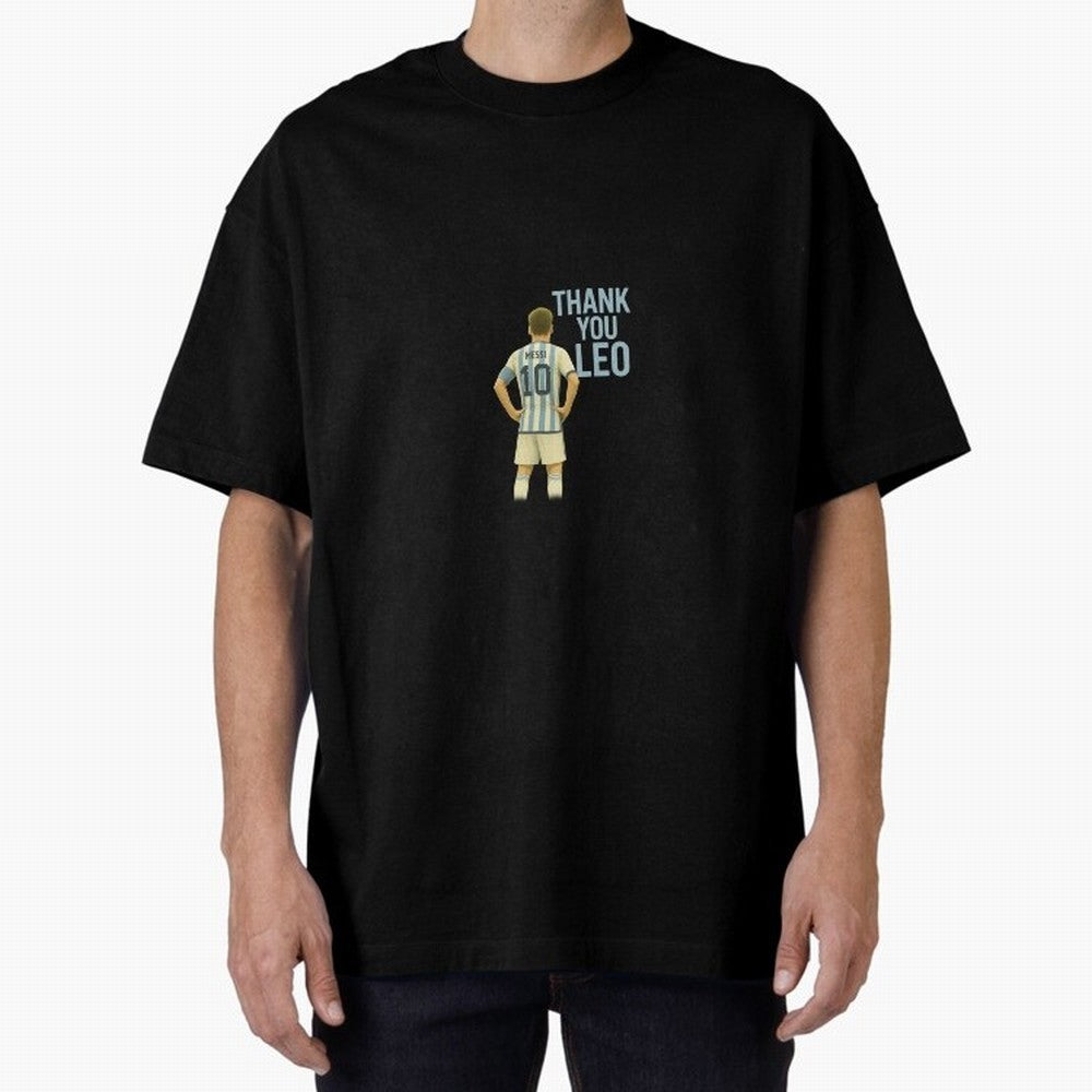 Thank You Leo ¨C Messi Farewell Tribute Essential T-Shirt Celebrate Fan Culture around Global Football Passion for FIFA World Cup 2026 USA Canada Mexico, Connected to Cristiano Ronaldo, Portugal, Spain and Germany, Game Day Rituals, Football
