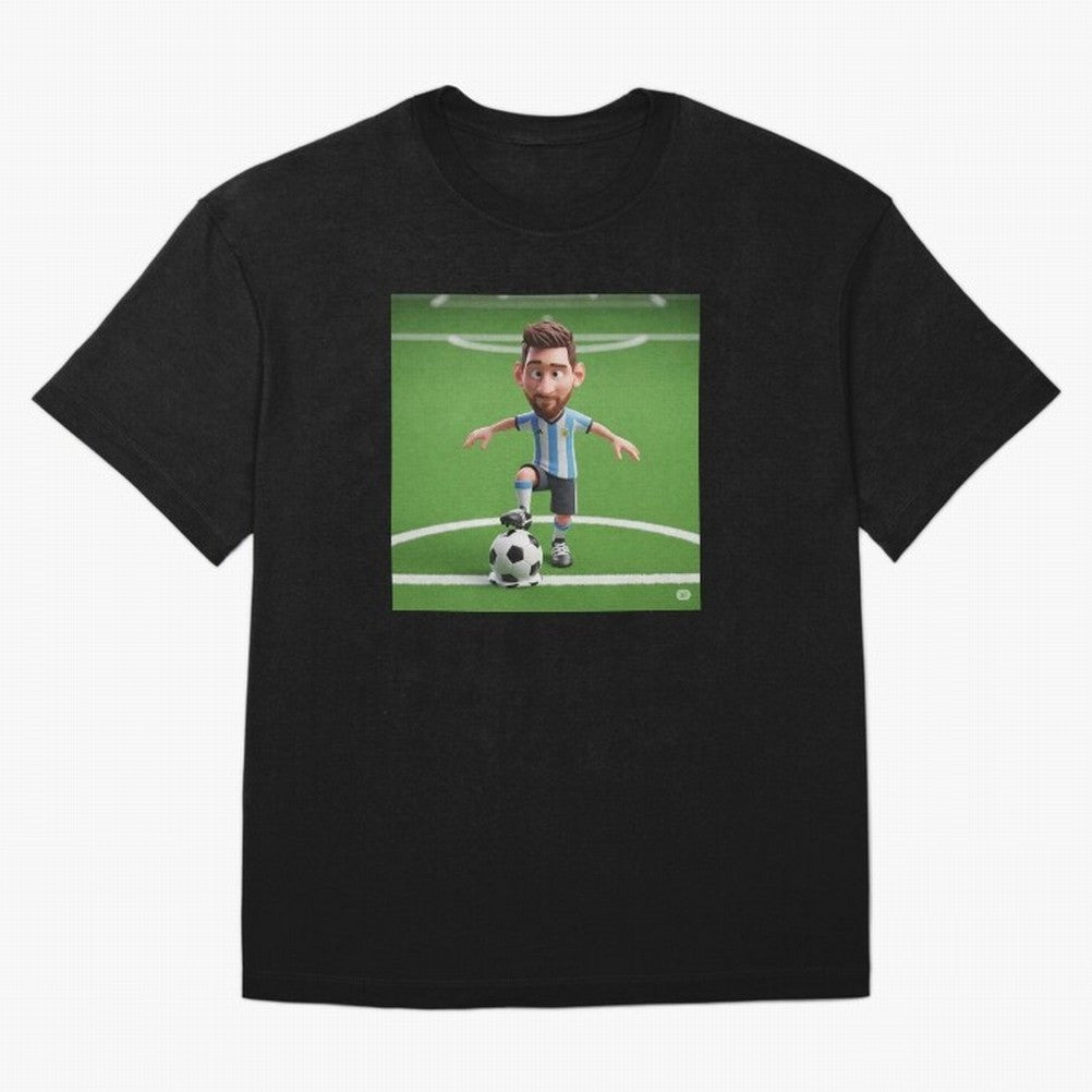 Football Oversized T-Shirt Refresh Global Football Passion for FIFA World Cup 2026, Built around Messi, Neymar and Mbappe, Brazil, Portugal and Argentina, Worldwide Fan Energy, Dramatic Goals, Stadium Lights and Championship Celebrations; Made for