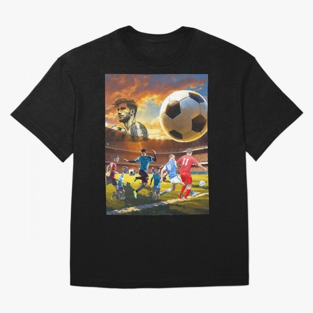 Soccer design Classic T-Shirt Carry FIFA World Cup 2026 Group Stage for Fans of Neymar, Haaland and Cristiano Ronaldo and England and Germany, Bringing Football Passion, Legendary Performances, Festival Vibes and Supporter Community; Made for