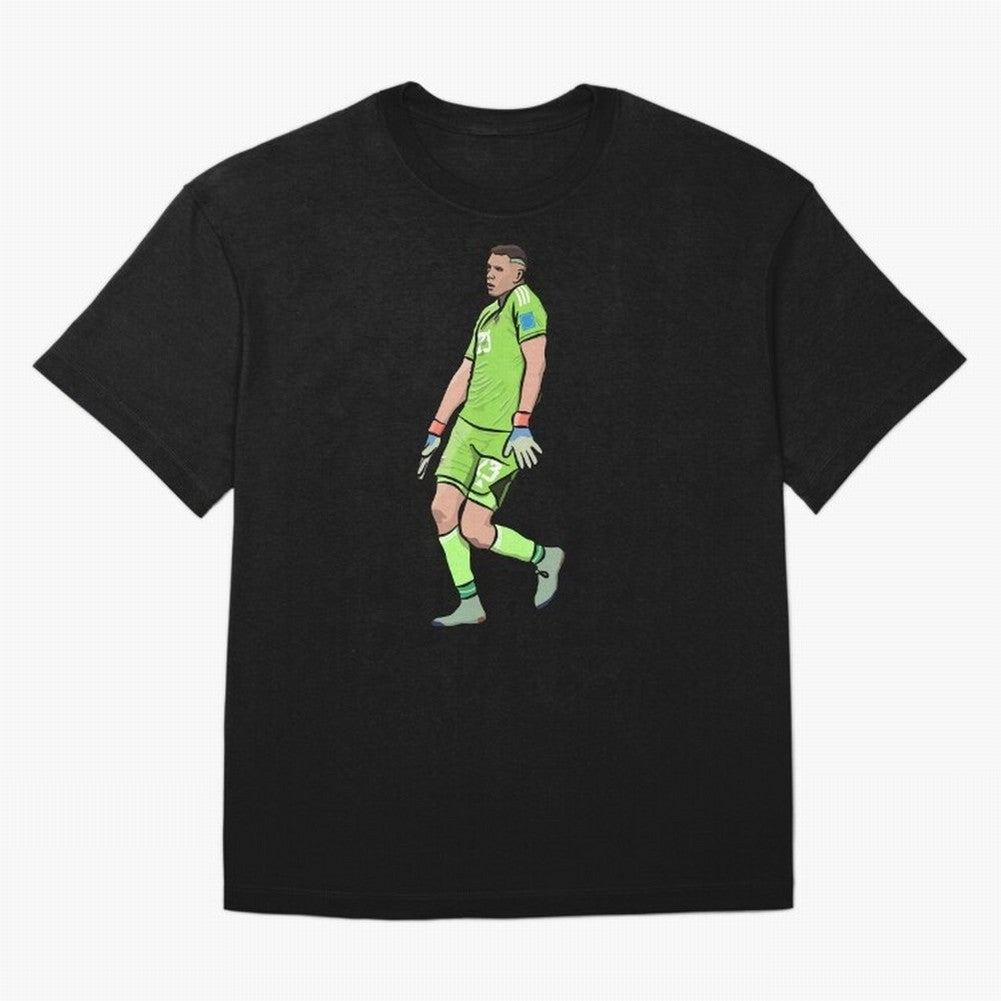 Emi Dibu Martinez Dance Celebration Classic T-Shirt Fuel Your Fan Pride for FIFA World Cup 2026 USA Canada Mexico with Neymar, Netherlands Energy, Stadium Memories, Football Loyalty, International Chants and Championship Tradition; Ideal for