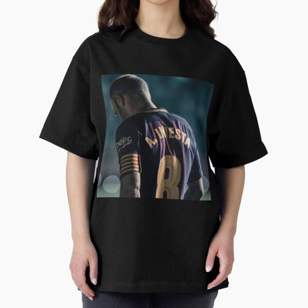 Andres Iniesta Classic T-Shirt Remember Iconic Moments from Global Football Passion for FIFA World Cup 2026 USA Canada Mexico, Featuring CR7 and Messi, England, France and Netherlands, Worldwide Fan Energy, Dramatic Goals, Stadium Lights and