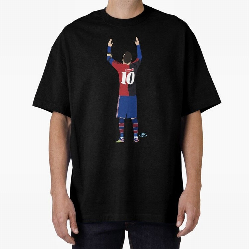 Lio tribute to Diego 10 Oversized T-Shirt Feel International Energy from the FIFA World Cup 2026 USA Canada Mexico Journey through Messi, CR7 and Mbappe Highlights, Portugal Pride, Football Passion, Legendary Performances, Festival Vibes and