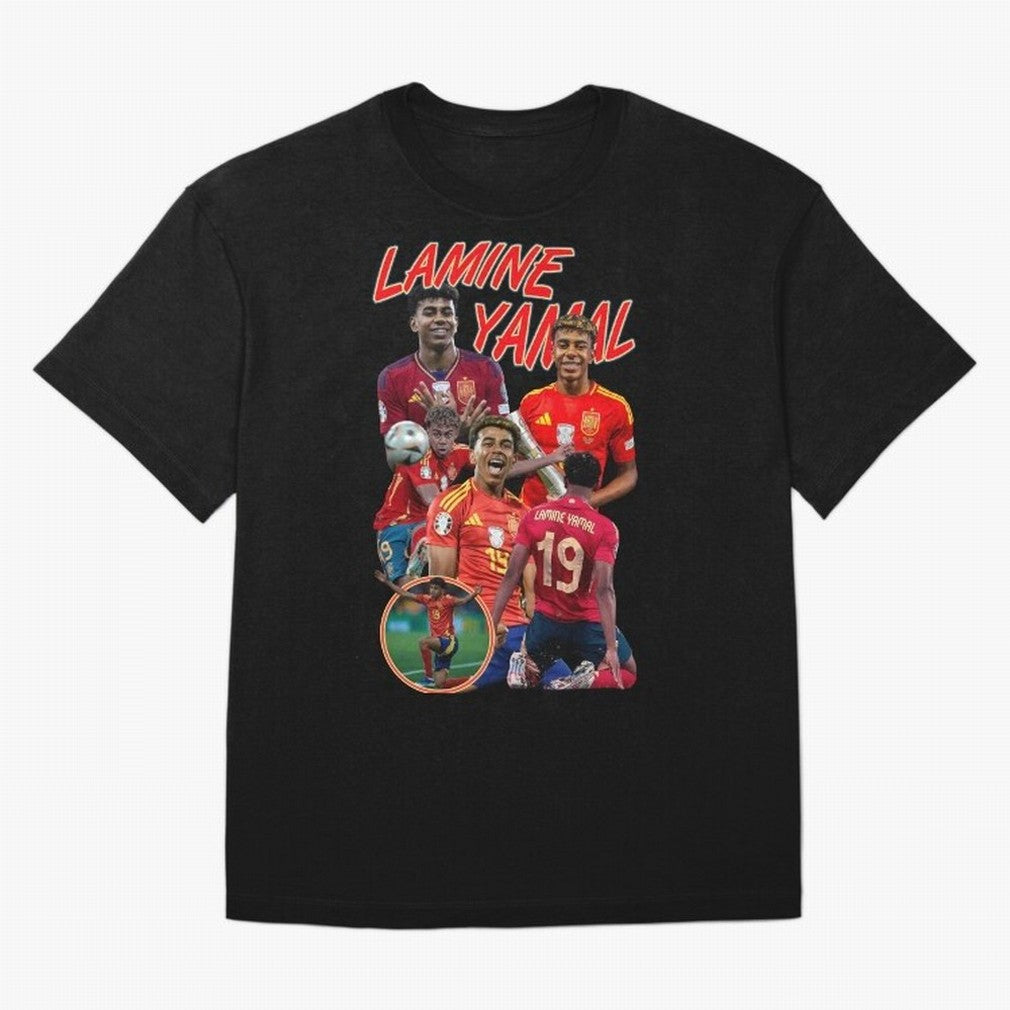 Lamine Yamal - Wonderkid Classic T-Shirt Support the Legends of Match Day Hype around FIFA World Cup 2026, Mbappe, England, Tournament Hype, Historic Matchups, Family Viewing Parties and Global Sports Pride; Built for Supporters Chasing Trophy