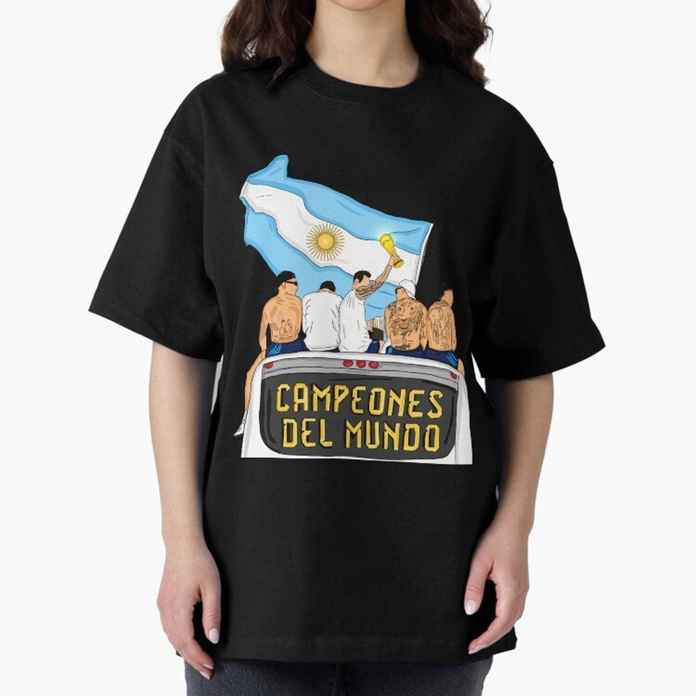 vamo vamo campeones Essential T-Shirt Stand Out with Spirit from Global Football Passion for FIFA World Cup 2026 Group Stage, Built around Messi, CR7 and Mbappe, France, Global Supporter Spirit, Legendary Goals, National Colors and Tournament