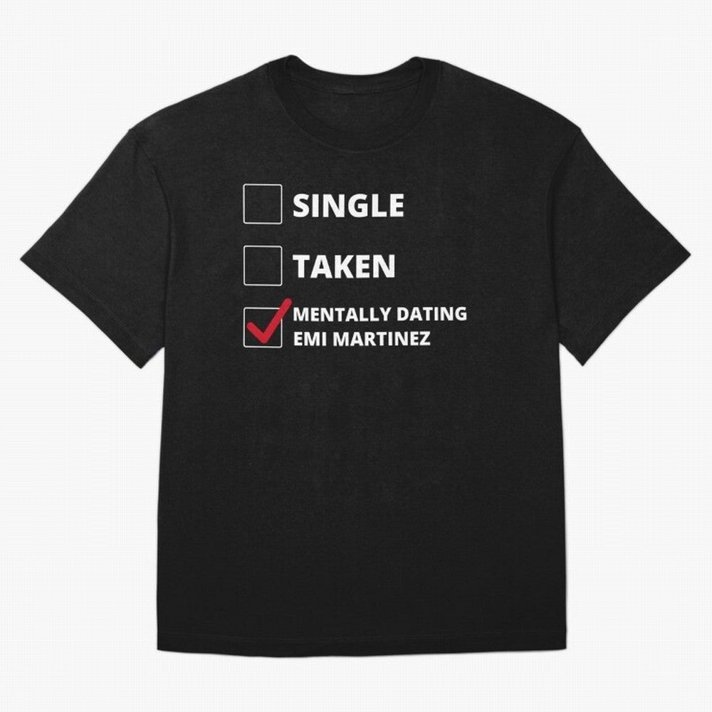 Emi Martinez - Relationship 1 Classic T-Shirt Feel the Heartbeat of Match Day Hype around FIFA World Cup 2026 Group Stage, Haaland, England, France and Netherlands, Sports Nostalgia, International Competition, Famous Players and Unforgettable