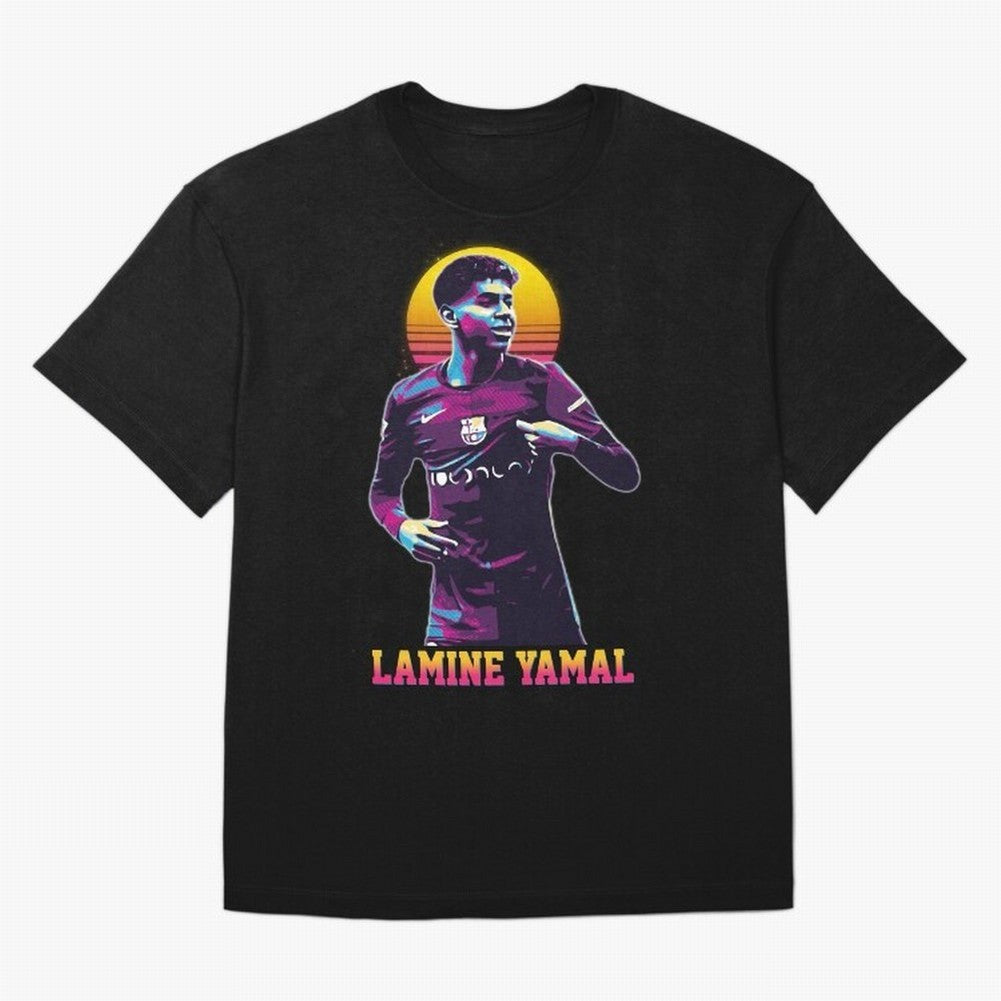 LAMINE YAMAL Oversized T-Shirt Turn Football Passion into Match Day Hype around FIFA World Cup 2026 USA Canada Mexico, Haaland, England and Germany, Match Day Excitement, Supporter Culture, Golden Goals and Global Football Passion; Ideal for