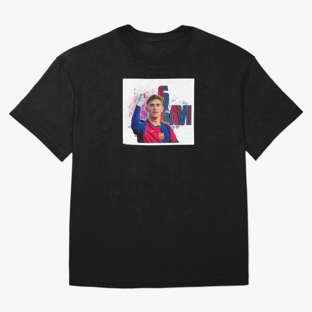 Pablo Gavi Bar?a Classic T-Shirt Make Every Kick Count in FIFA World Cup 2026 for Fans of Messi and Cristiano Ronaldo and Portugal, Bringing Goal Celebration Energy, Supporter Heritage, Football Icons and Worldwide Tournament Joy; Great for Watch