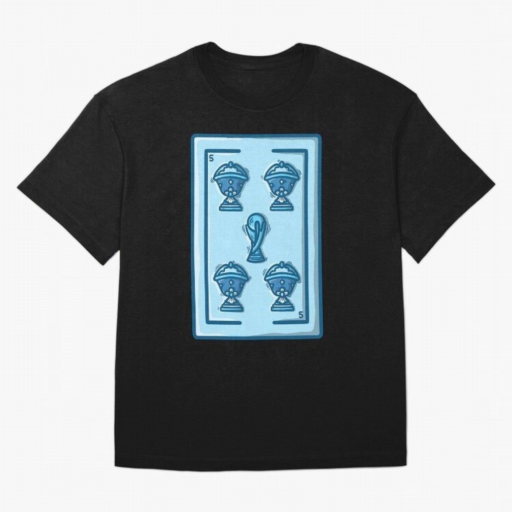 5 de copas - Argentina Classic T-Shirt Bring a Champion Mindset to Global Football Passion for FIFA World Cup 2026, with Messi, CR7 and Mbappe, Spain and Netherlands, Tournament Hype, Historic Matchups, Family Viewing Parties and Global Sports