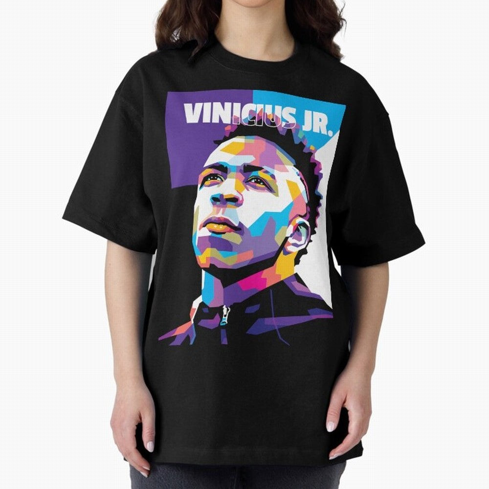 Vinicius Jr. in WPAP Style Essential T-Shirt Celebrate Supporters United by FIFA World Cup 2026 Spirit, Connected to Germany, Haaland, Global Supporter Spirit, Legendary Goals, National Colors and Tournament Celebration; Ideal for Fans Who Follow