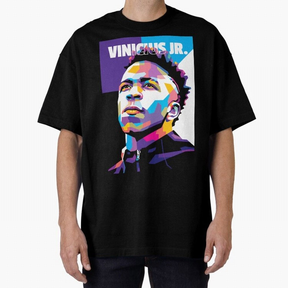 Vinicius Jr. in WPAP Style Essential T-Shirt Celebrate Supporters United by FIFA World Cup 2026 Spirit, Connected to Germany, Haaland, Global Supporter Spirit, Legendary Goals, National Colors and Tournament Celebration; Ideal for Fans Who Follow