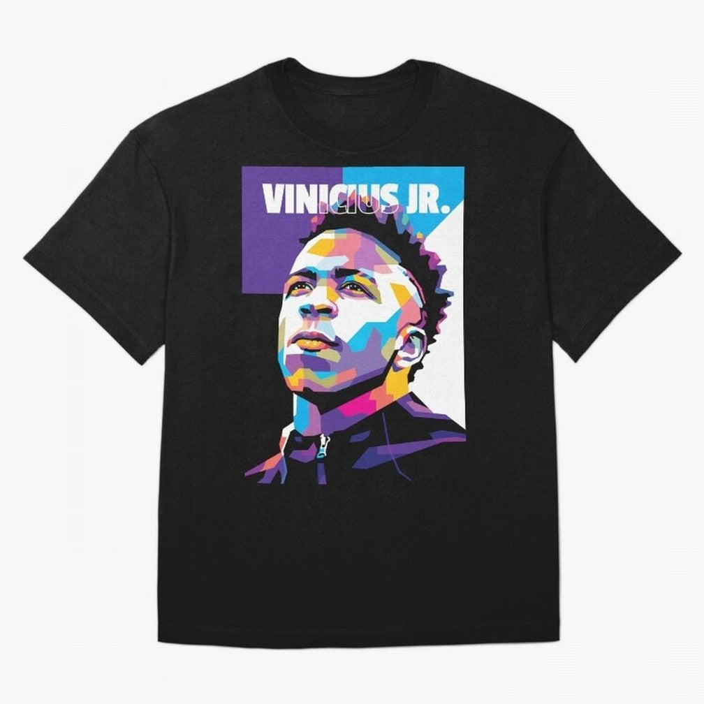 Vinicius Jr. in WPAP Style Essential T-Shirt Celebrate Supporters United by FIFA World Cup 2026 Spirit, Connected to Germany, Haaland, Global Supporter Spirit, Legendary Goals, National Colors and Tournament Celebration; Ideal for Fans Who Follow