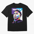 Vinicius Jr. in WPAP Style Essential T-Shirt Celebrate Supporters United by FIFA World Cup 2026 Spirit, Connected to Germany, Haaland, Global Supporter Spirit, Legendary Goals, National Colors and Tournament Celebration; Ideal for Fans Who Follow