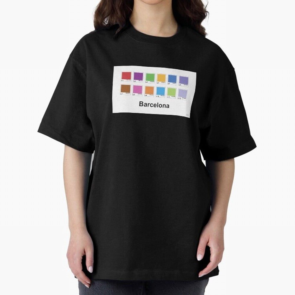 Barcelona Metro Colors Classic T-Shirt Celebrate the Next Chapter of Global Football Passion for FIFA World Cup 2026 Group Stage, with Mbappe and Neymar, Argentina, Tournament Hype, Historic Matchups, Family Viewing Parties and Global Sports Pride;