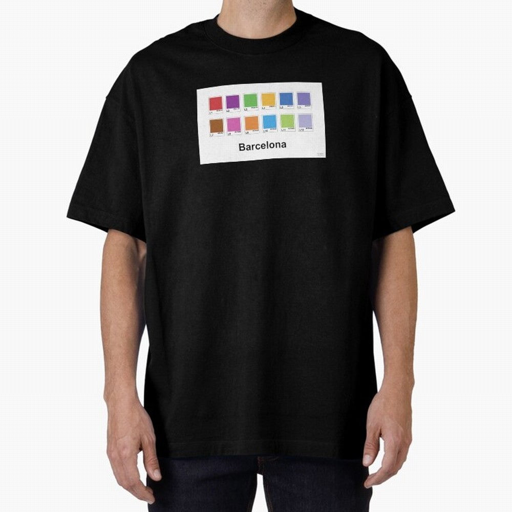 Barcelona Metro Colors Classic T-Shirt Celebrate the Next Chapter of Global Football Passion for FIFA World Cup 2026 Group Stage, with Mbappe and Neymar, Argentina, Tournament Hype, Historic Matchups, Family Viewing Parties and Global Sports Pride;