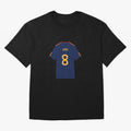 Xavi World Cup 2010 Jersey Oversized T-Shirt Celebrate Global Passion for Global Football Passion for FIFA World Cup 2026 Group Stage, Celebrating CR7 and Messi, France and Portugal, Football Festival Excitement, Trophy Ambitions, Country Rivalries