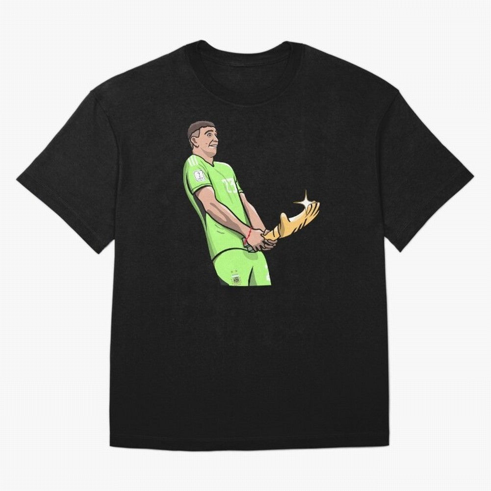 Emi Martinez the Savior Golden Glove Essential T-Shirt Capture Stadium Memories from Global Football Passion for FIFA World Cup 2026 Group Stage, Made for Cristiano Ronaldo, Haaland and CR7, Portugal, Classic Soccer Heritage, Championship Pressure,