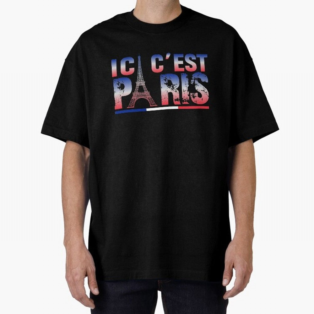 ici c'est paris Essential T-Shirt Feel the Roar of Match Day Hype around FIFA World Cup 2026, Neymar, Haaland and Cristiano Ronaldo, Netherlands, Retro Football Energy, Iconic Rivalries, Trophy Chase Drama and Stadium Atmosphere; Made for Die Hard