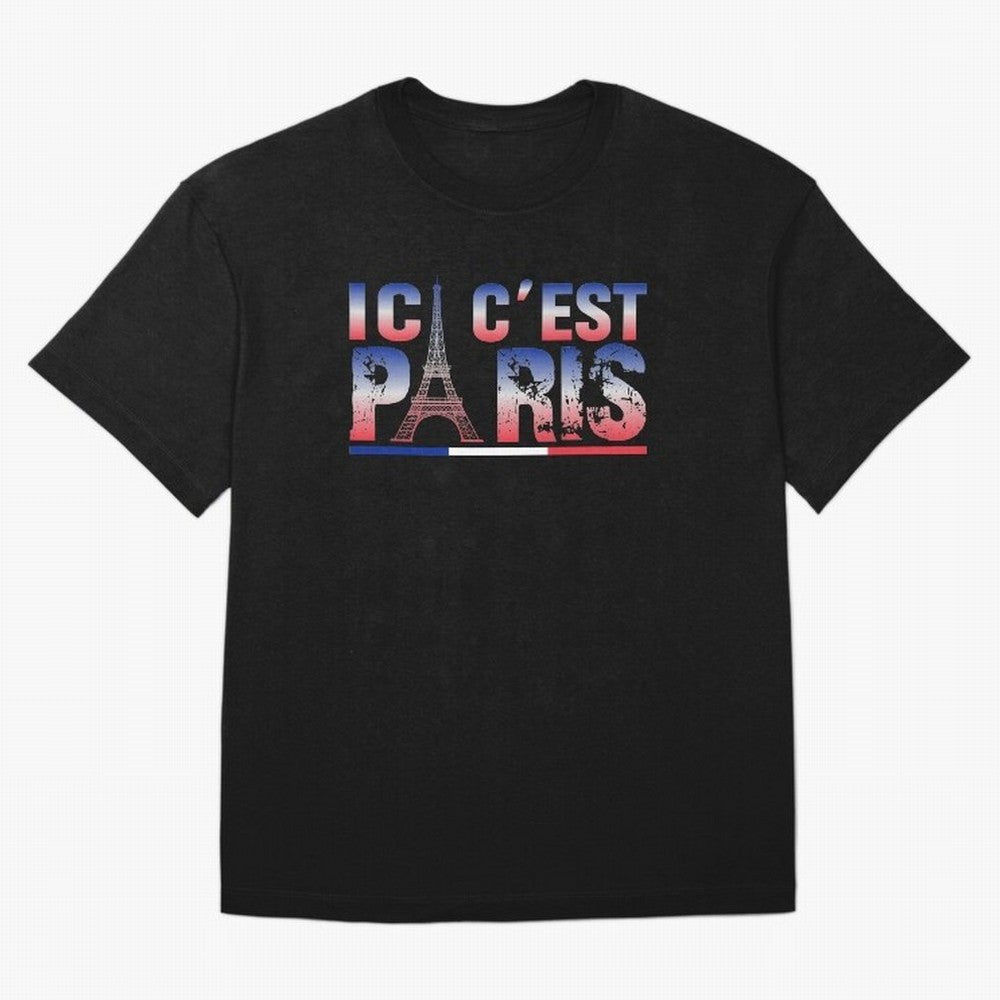ici c'est paris Essential T-Shirt Feel the Roar of Match Day Hype around FIFA World Cup 2026, Neymar, Haaland and Cristiano Ronaldo, Netherlands, Retro Football Energy, Iconic Rivalries, Trophy Chase Drama and Stadium Atmosphere; Made for Die Hard