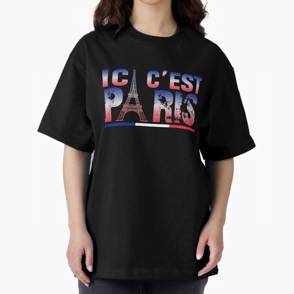 ici c'est paris Essential T-Shirt Feel the Roar of Match Day Hype around FIFA World Cup 2026, Neymar, Haaland and Cristiano Ronaldo, Netherlands, Retro Football Energy, Iconic Rivalries, Trophy Chase Drama and Stadium Atmosphere; Made for Die Hard