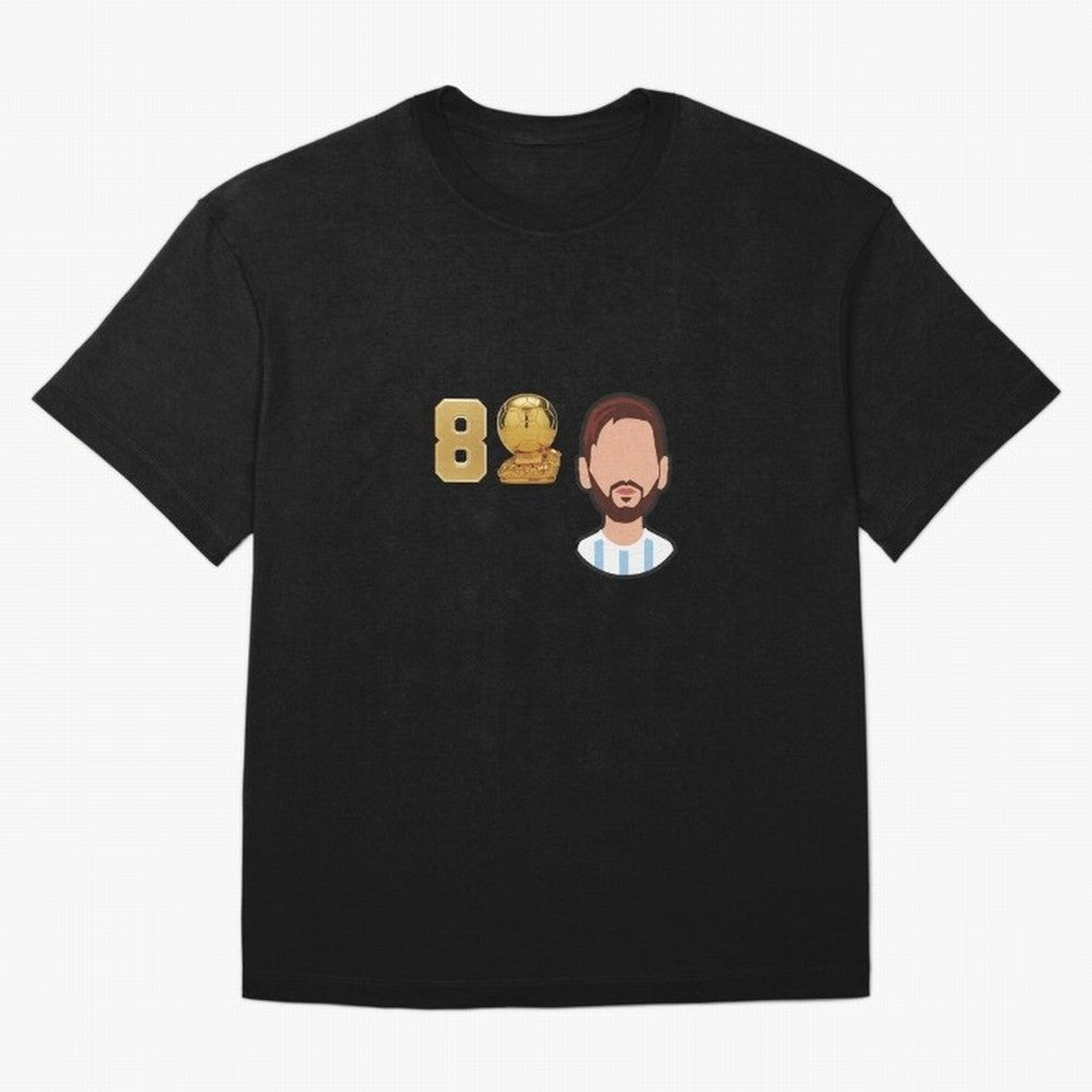 GOAT Legacy: Messi's 8 Ballon d'Or Victories, FCB, Leo Messi Classic T-Shirt Fuel Your Fan Pride for Match Day Hype around FIFA World Cup 2026 Group Stage, Cristiano Ronaldo, Argentina and Brazil, Worldwide Fan Energy, Dramatic Goals, Stadium