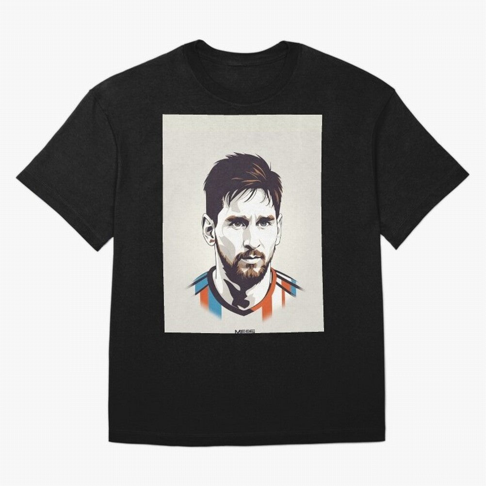 MESSI POP ART Graphic T-Shirt Make Memories around Match Day Hype around FIFA World Cup 2026 Group Stage, CR7 and Messi, France, Game Day Rituals, Football Legends, Country Pride and the Road to the Final; Great for Supporters Who Love Legendary