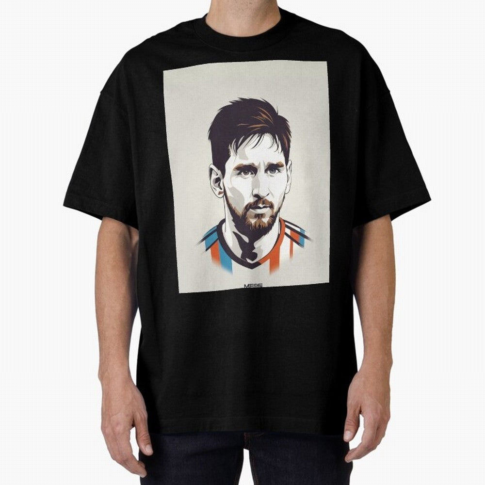 MESSI POP ART Graphic T-Shirt Make Memories around Match Day Hype around FIFA World Cup 2026 Group Stage, CR7 and Messi, France, Game Day Rituals, Football Legends, Country Pride and the Road to the Final; Great for Supporters Who Love Legendary