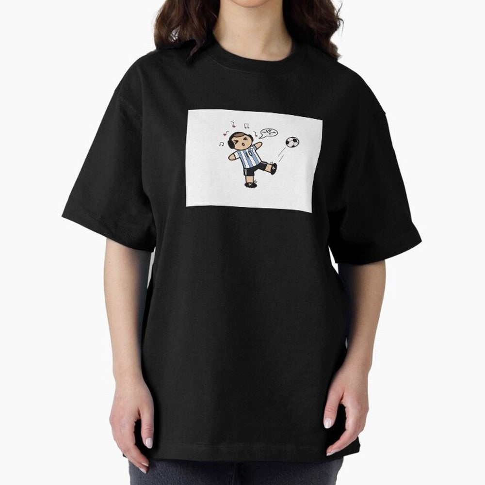 Musical Messi Premium T-Shirt Feel the Trophy Chase of Match Day Hype around FIFA World Cup 2026, Messi, CR7 and Mbappe, Spain and Netherlands, Fan Favorite Moments, National Team Passion, Big Match Drama and Soccer History; Perfect for Fans,