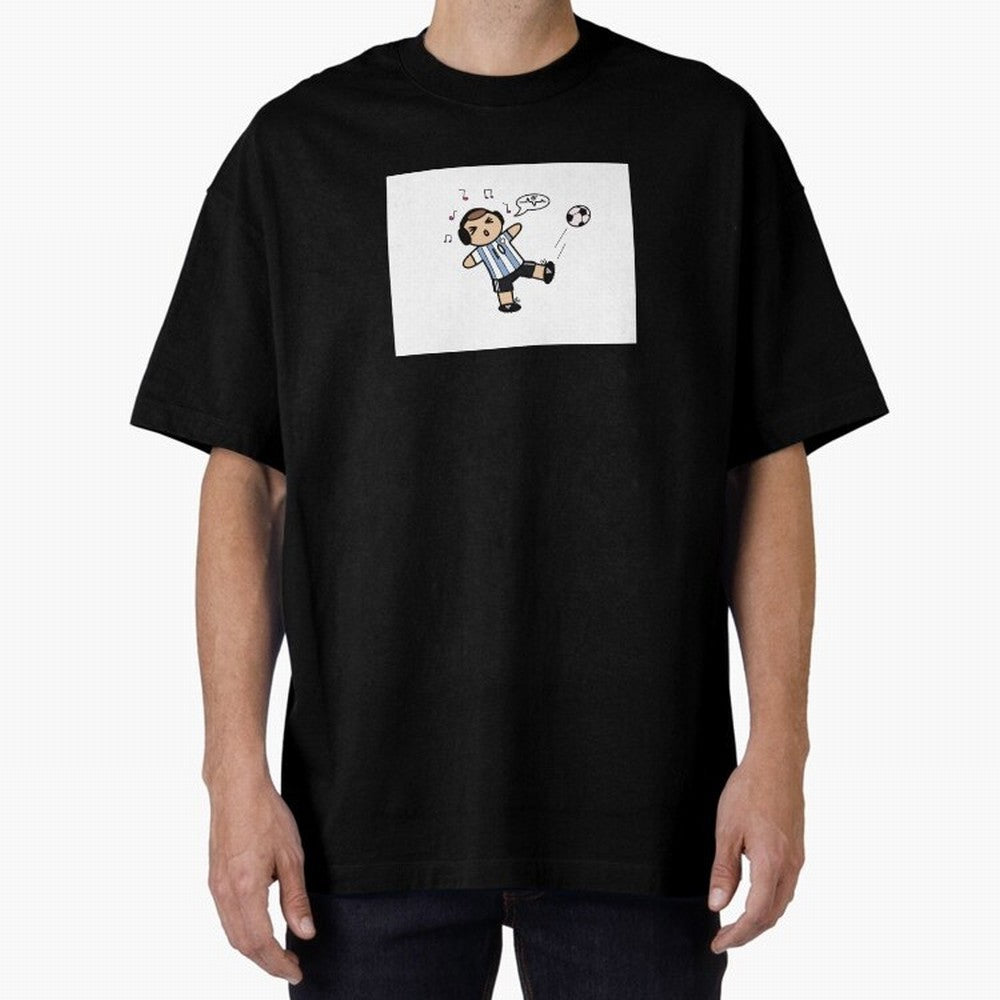 Musical Messi Premium T-Shirt Feel the Trophy Chase of Match Day Hype around FIFA World Cup 2026, Messi, CR7 and Mbappe, Spain and Netherlands, Fan Favorite Moments, National Team Passion, Big Match Drama and Soccer History; Perfect for Fans,
